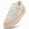 Mokkasin-sneakers i semsket skinn