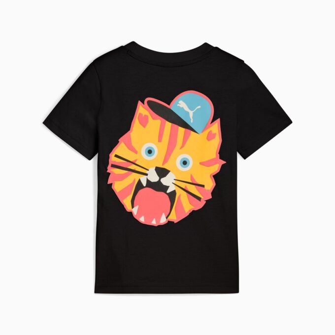 Moody Cat Liten Barne-T-skjorte