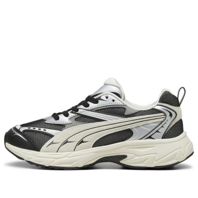 Morphic Retro Sneakers &laquo;Hvit Svart&raquo;