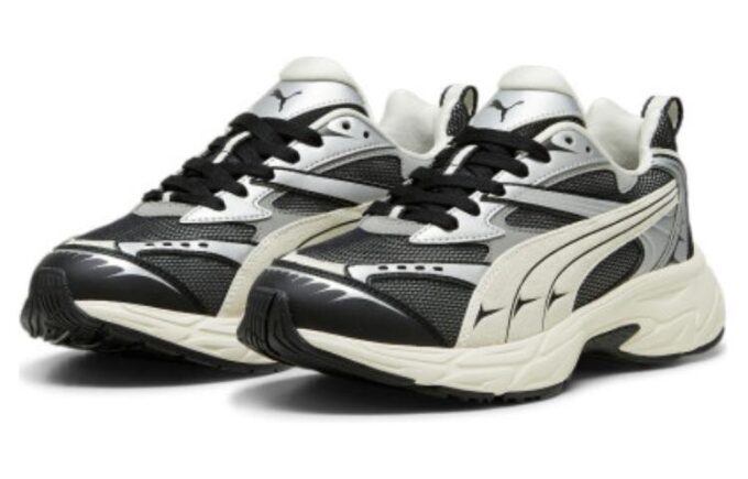 Morphic Retro Sneakers &laquo;Hvit Svart&raquo;