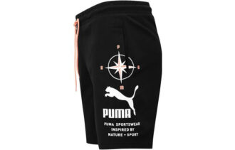 Nature Camp Graphic Shorts «Svart»