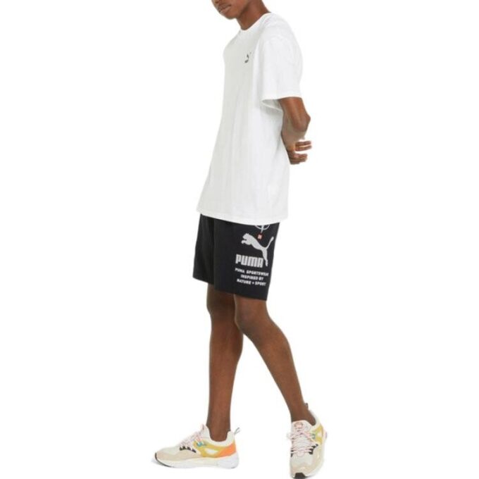 Nature Camp Graphic Shorts «Svart»