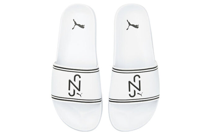 Neymar Jr. x Leadcat 2.0 Slides &laquo;Hvit Svart&raquo;