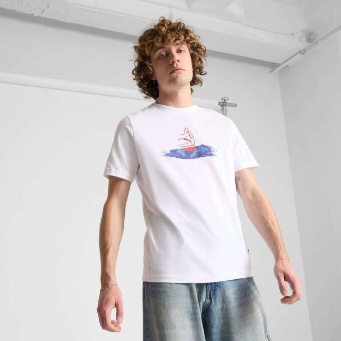NYC Flagship Boat Racing Herre T-skjorte