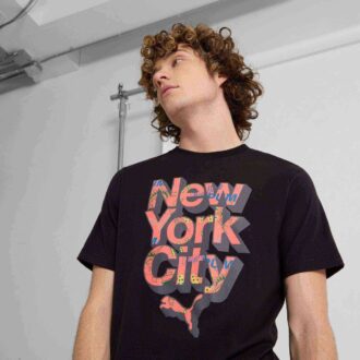 NYC Flagship Graphic Menn T-skjorte