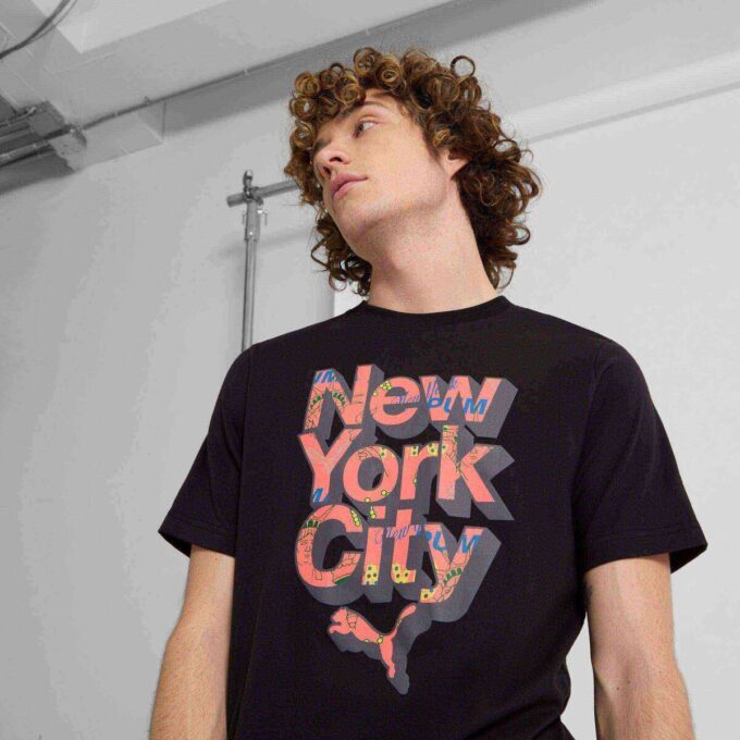 NYC Flagship Graphic Menn T-skjorte