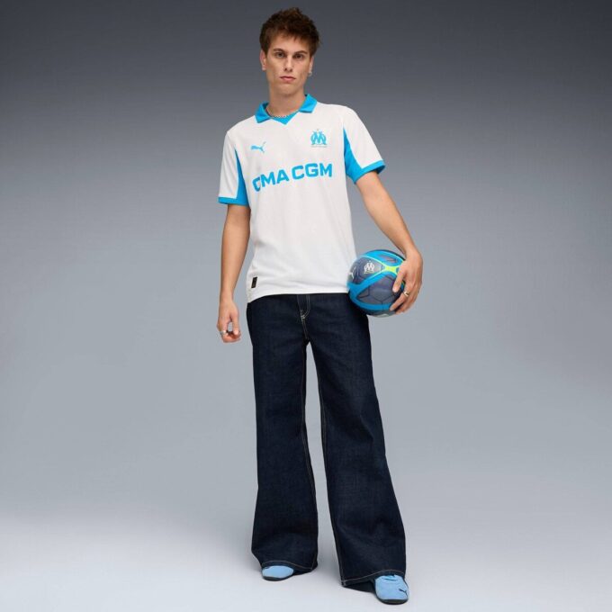 Olympique de Marseille 25/26 hjemme fotballdrakt for menn