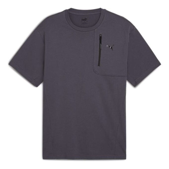 Open Road Relaxed Fit T-skjorte «Galaktisk grå»