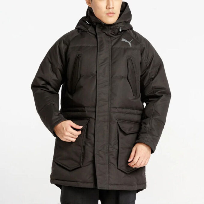 Oversized 500 dunjakke &laquo;Svart&raquo;