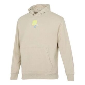 Oversized Trend Graphic Logo Hettegenser «Beige»