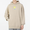 Oversized Trend Graphic Logo Hettegenser «Beige»