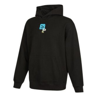 Oversized Trend Graphic Logo Hettegenser «Svart»