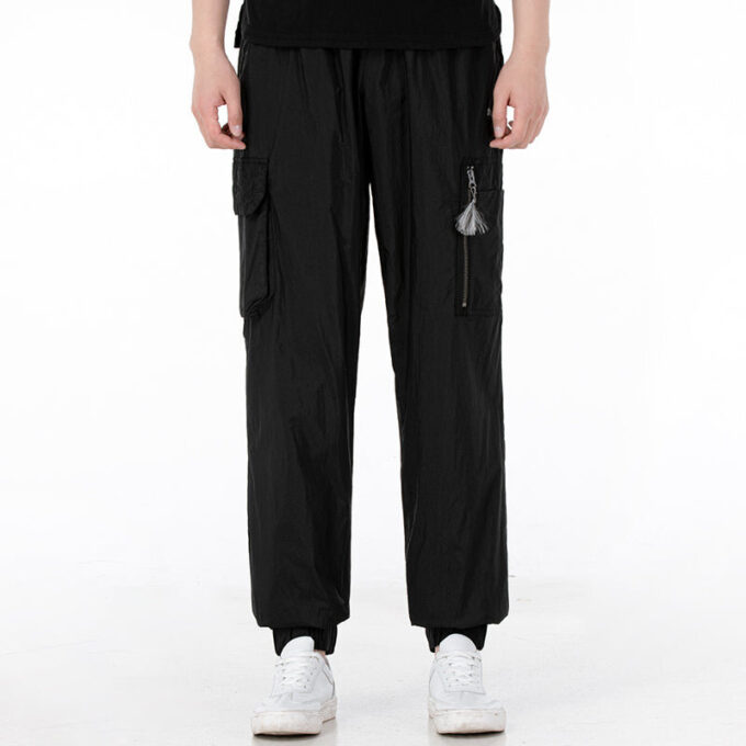 Paisley Cargo-bukse &laquo;Svart&raquo;