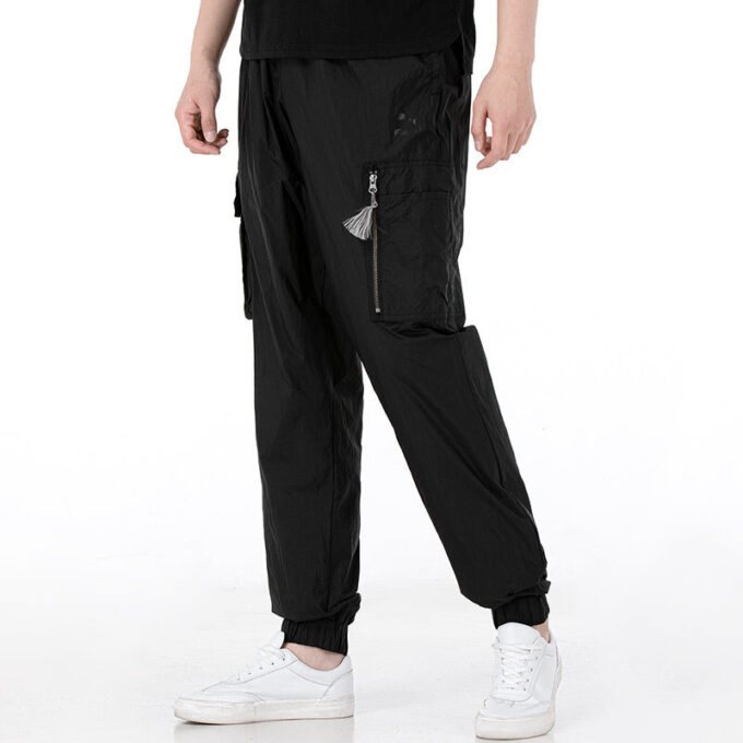 Paisley Cargo-bukse &laquo;Svart&raquo;