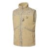 Paisley-vevd sherpavest «brun»