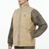 Paisley-vevd sherpavest «brun»