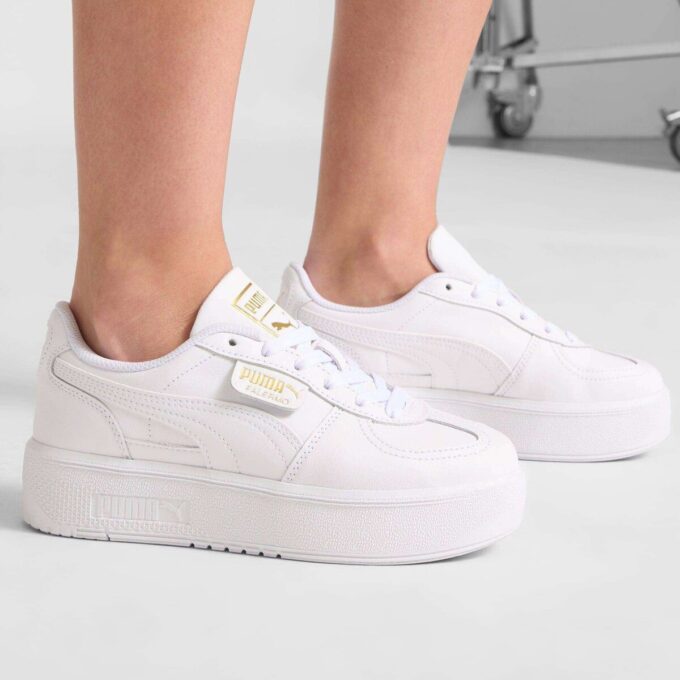 Palermo Elevata skinnsneakers til dame