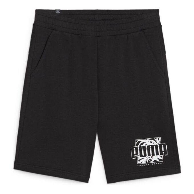 Palm Resort Shorts &laquo;Svart Hvit&raquo;