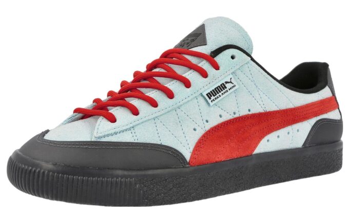Perks og Mini x Clyde Rubber «Light Aqua Warm Earth»
