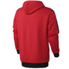 Pinstripe Aop Pullover Hettegenser &laquo;Rød&raquo;