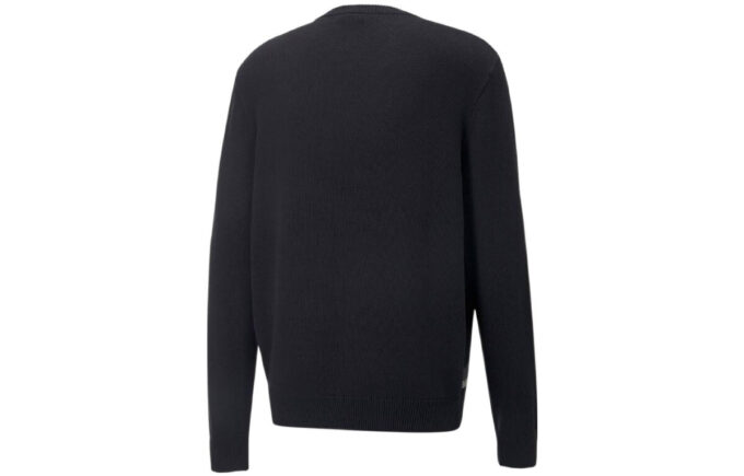 Players Lounge Strikket Crew Neck &laquo;Svart&raquo;
