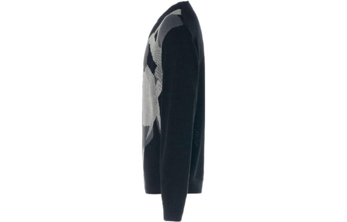 Players Lounge Strikket Crew Neck &laquo;Svart&raquo;