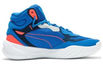 Playmaker Pro Mid Basketballsko &laquo;Blå&raquo;
