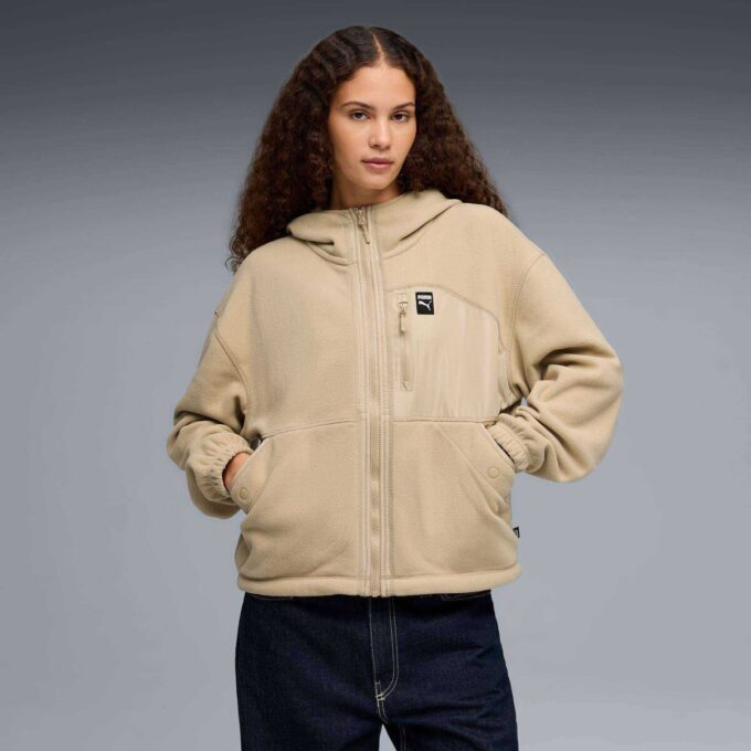 Polar Fleece Dame Hettegenser Fleecejakke
