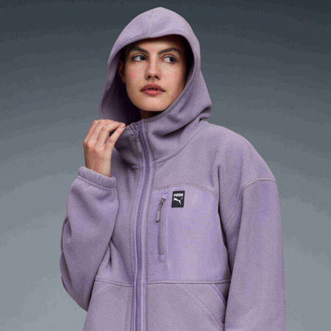 Polar Fleece Dame Hettegenser Fleecejakke