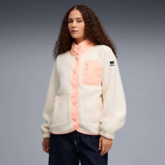 Polar Fleece Dame Sherpa Jakke