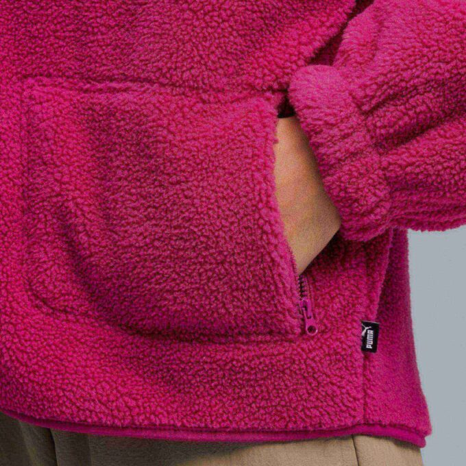 Polar Fleece Dame Sherpa Jakke