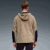 Polar Fleece Menn Hettegenser Fleece Isolert Jakke