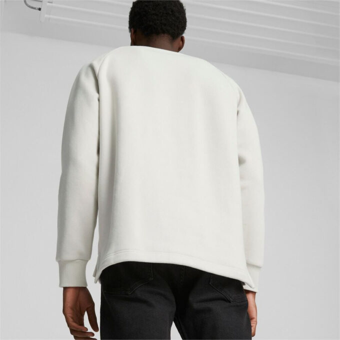 Populære serier Klassikere Teksturert Crew Neck Skjorte &laquo;Hvit&raquo;