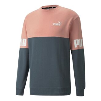 Power Colorblock Crew Genser «Rosa»