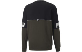 Power Colorblock-genser «Svart»