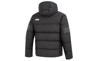 Power Hooded Down Puffer Jakke &laquo;Svart&raquo;