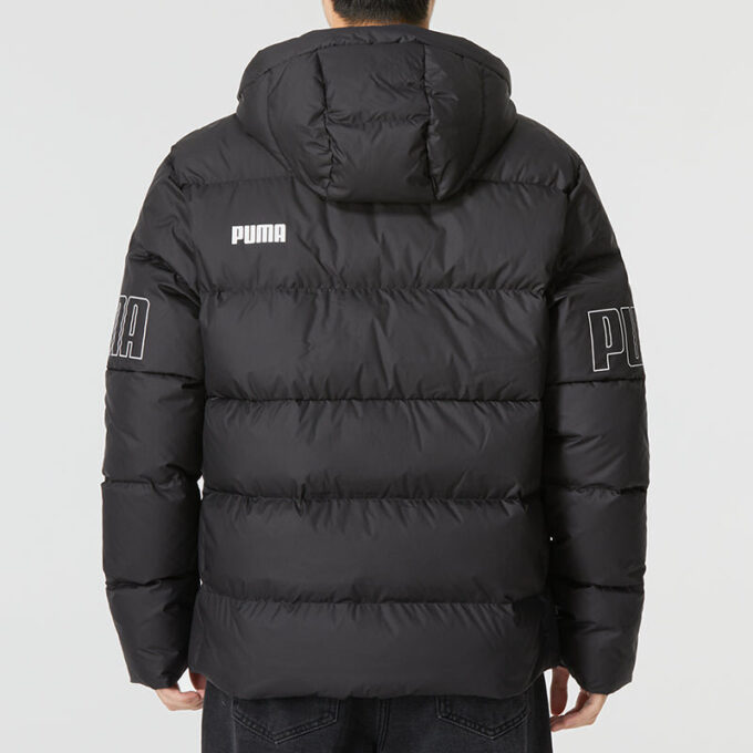 Power Hooded Down Puffer Jakke &laquo;Svart&raquo;