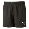 Preget logo fleece shorts &laquo;Svart og hvit&raquo;