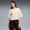 Premium Essentials Dame Overdimensjonert Graphic T-skjorte