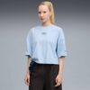 Premium Essentials Dame Overdimensjonert Graphic T-skjorte