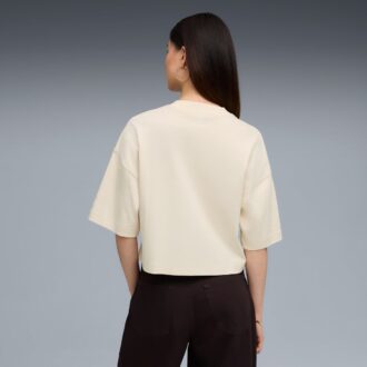 Premium Essentials Dame Overdimensjonert Graphic T-skjorte