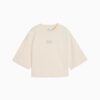 Premium Essentials Dame Overdimensjonert Graphic T-skjorte