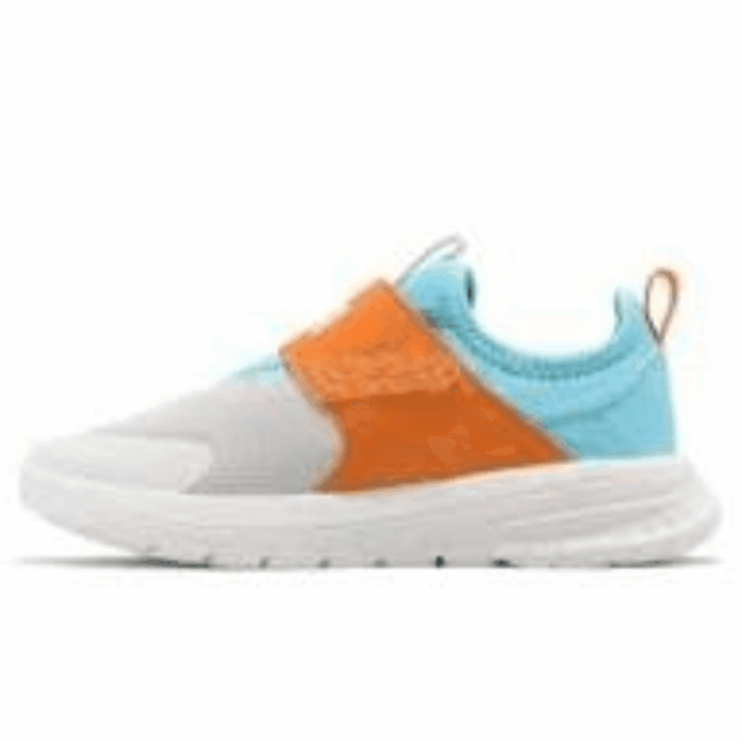 (PS) Evolve Slip On &laquo;Hvit Oransje Blå&raquo;