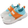 (PS) Evolve Slip On &laquo;Hvit Oransje Blå&raquo;