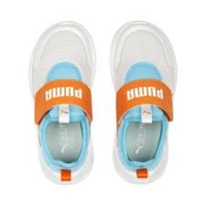 (PS) Evolve Slip On &laquo;Hvit Oransje Blå&raquo;