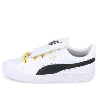 (PS) Minions Basket Tongue PS Sneakers Hvite/Svarte