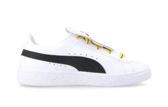 (PS) Minions Basket Tongue PS Sneakers Hvite/Svarte