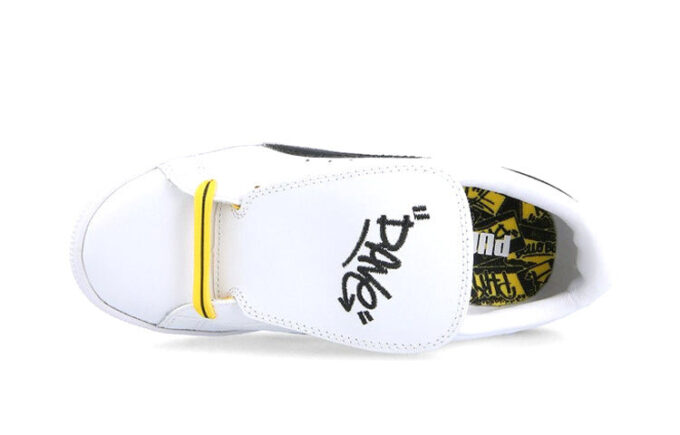 (PS) Minions Basket Tongue PS Sneakers Hvite/Svarte