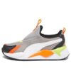 (PS) RS-X3 Slip-On «Betonggrå Rickie Orange»
