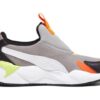 (PS) RS-X3 Slip-On «Betonggrå Rickie Orange»